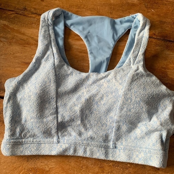 2/40$ Gymshark bleu bra size small - Picture 1 of 3